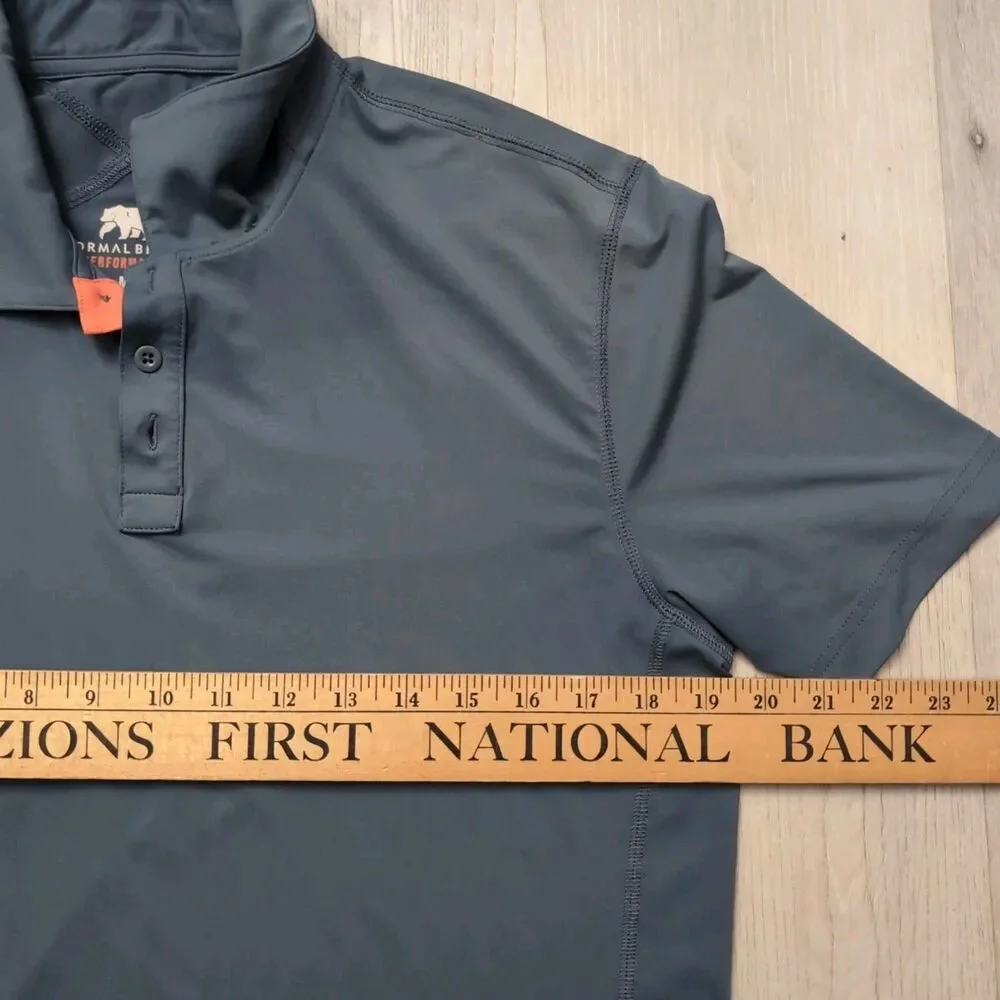 The Normal Brand Performance Polo Men Medium Short Sleeve Active Shirt